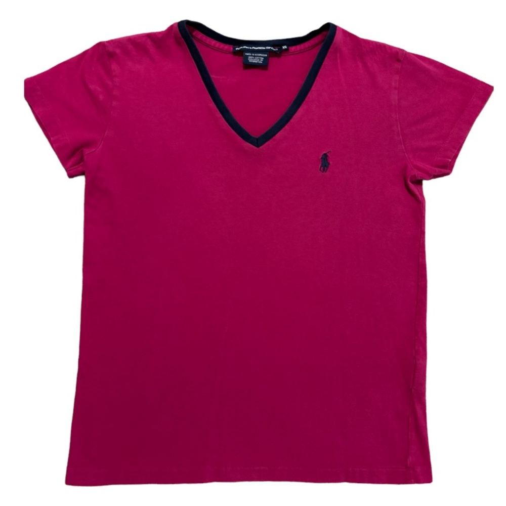 ✨ Ralph Lauren Sport V-Neck Short Sleeve Tee